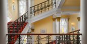 Interni eleganti dell'Hotel Savoy Frantiskovy Lazne