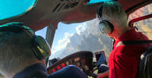 volo in elicottero dolomiti vicino bolzano