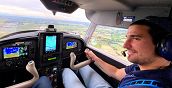 Esperienza pratica per imparare a volare con missione di volo assistita