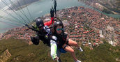 Lago d'Iseo parapendio