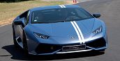 Giro da passeggero su Lamborghini Huracan Avio mentre sfreccia sul Circuito Il Sagittario di Latina