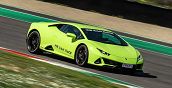 Lamborghini Huracàn Evo gira sul circuito a Racalmuto