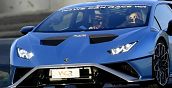 Lamborghini Huracán STO in pista a Muro Leccese