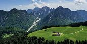 Panoramica Malga Glazzat a Pontebba Udine
