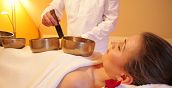 Trattamento benessere con suono armonico e campane tibetane