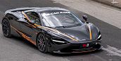 McLaren 750S V8 biturbo sul tracciato dell'Autodromo di Pergusa