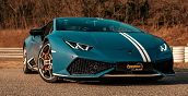 Lamborghini Huracàn Avio sulla pista Tazio Nuvolari di Cervesina