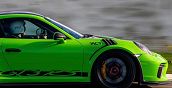 Porsche GT3 RS durante la sessione di guida in Puglia sulla pista Binetto