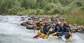 rafting emozioni val di fiemme