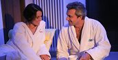 Sala relax con cromoterapia e aromaterapia per coppie