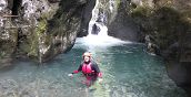 River trekking nella Val Brembana tra canyon e acqua cristallina