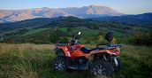 Percorso off-road nel Parco Nazionale della Maiella con quad guidati