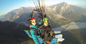 volo parapendio tandem friuli