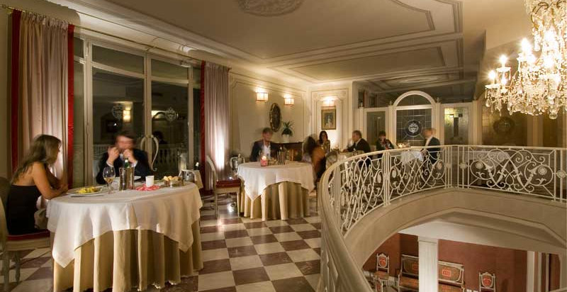 Sala ristorante interna Villa La Borghetta Resort e spa
