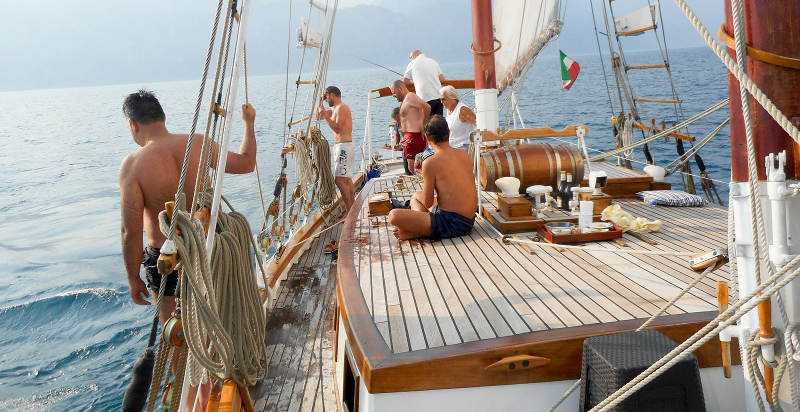 Escursione in barca a vela - Lago di Garda -2
