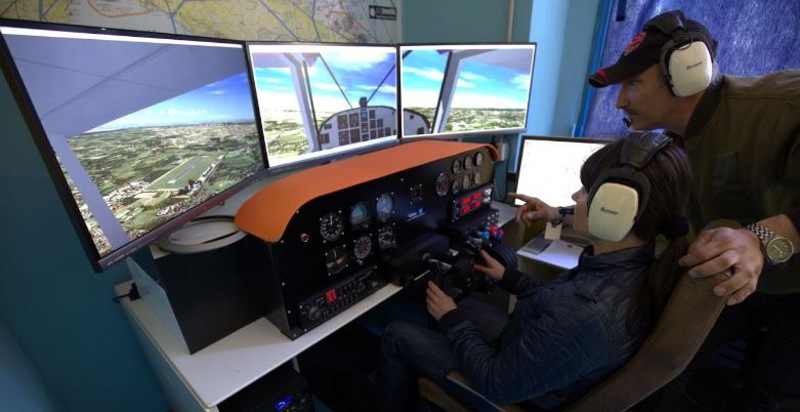 Simulatore di volo Casale Monferrato Piemonte
