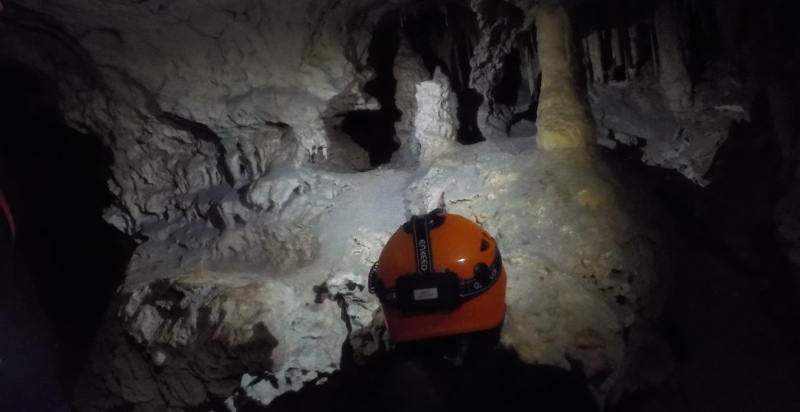 Speleo-canyoning grotta Punta degli Stretti