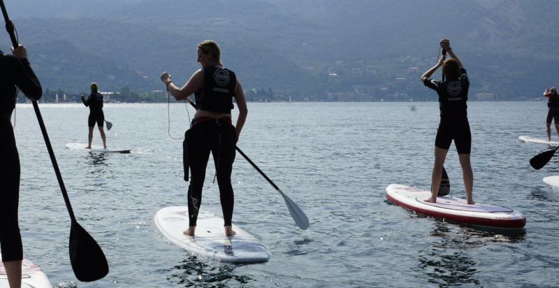Stand up paddle lago di Garda