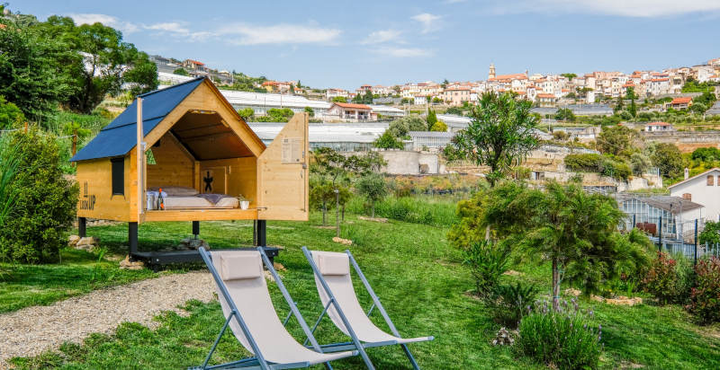Relax e silenzio immersi nella natura della StarsBox Liguria