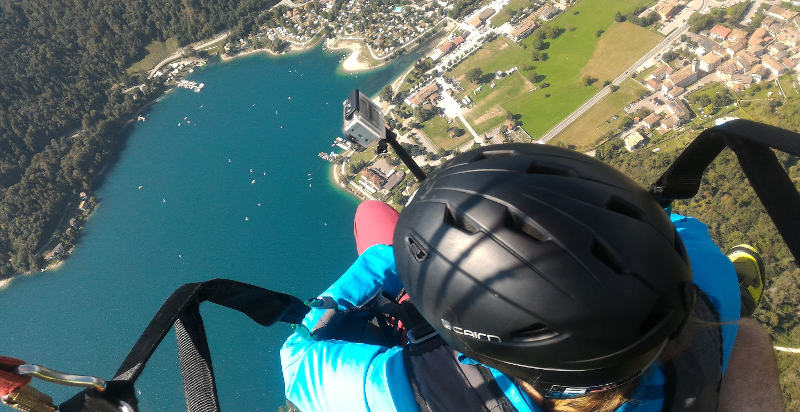 Tandem parapendio lago di Ledro