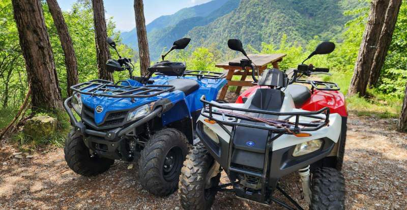 Esplora sentieri off-road sul Lago di Garda in quad