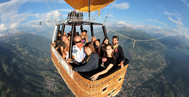 Regala volo mongolfiera Aosta