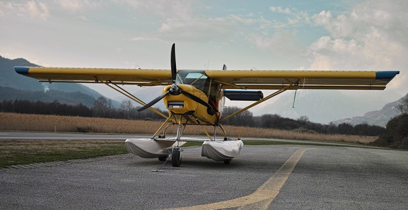 Volo con idrovolante lago di Lecco