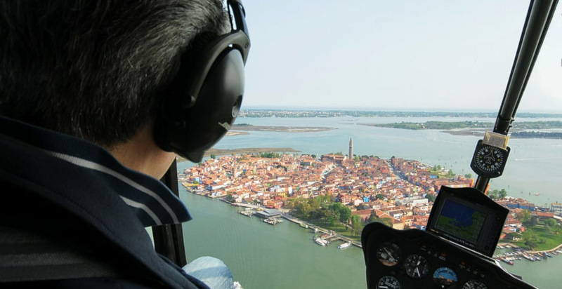 volo in elicottero laguna venezia