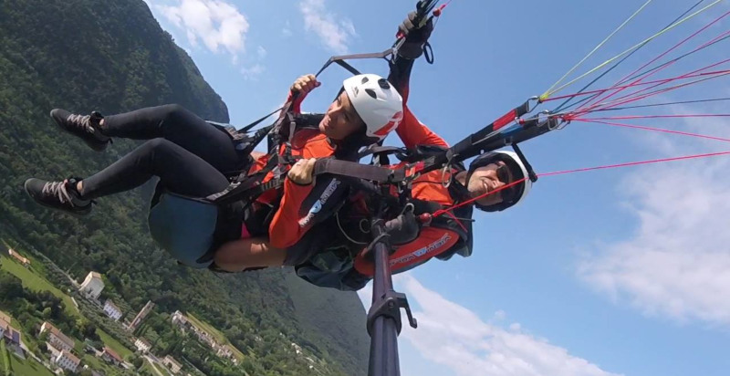 volo parapendio veneto monte grappa