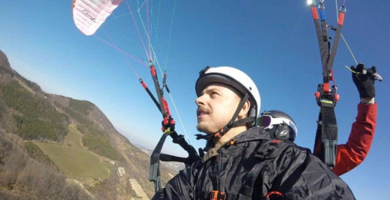 Volo parapendio biposto emilia romagna