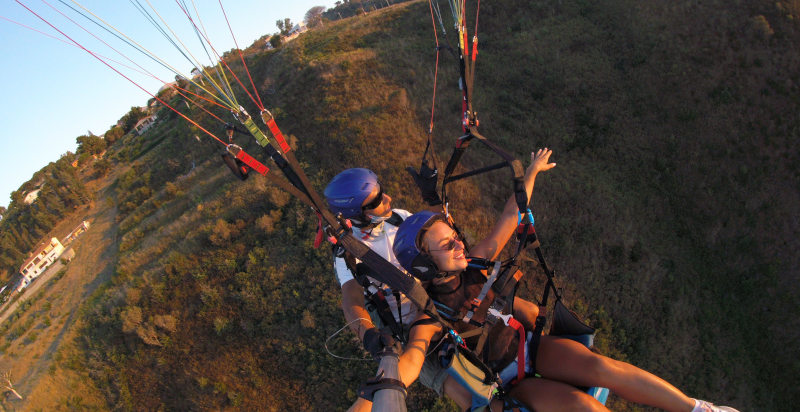 volare tandem parapendio